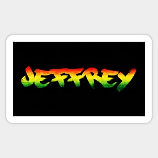 Reggae Jeffrey Sticker